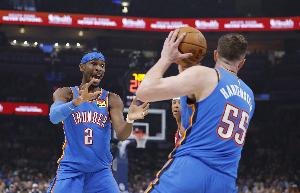 还少个二当家！雷霆前13场净胜202分 此前仅三队前13场净胜200+