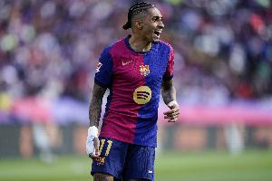 每体：拉菲尼亚已接近复出，有望在对阵毕尔巴鄂竞技的比赛中复出